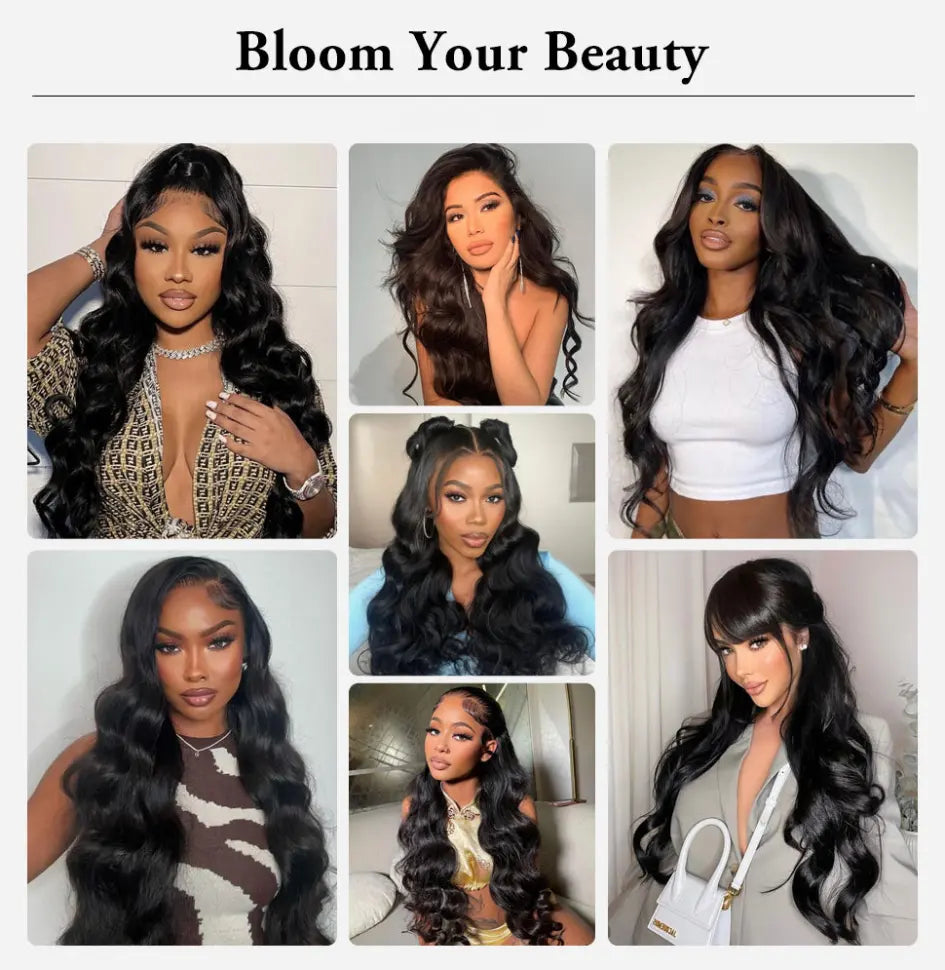 30-Inch Liqusee 7X6 Glueless Human Hair Lace Front Wig - Pre-Plucked, Body Wave, 180% Density, Easy Wear for Black Women - Special Price $109