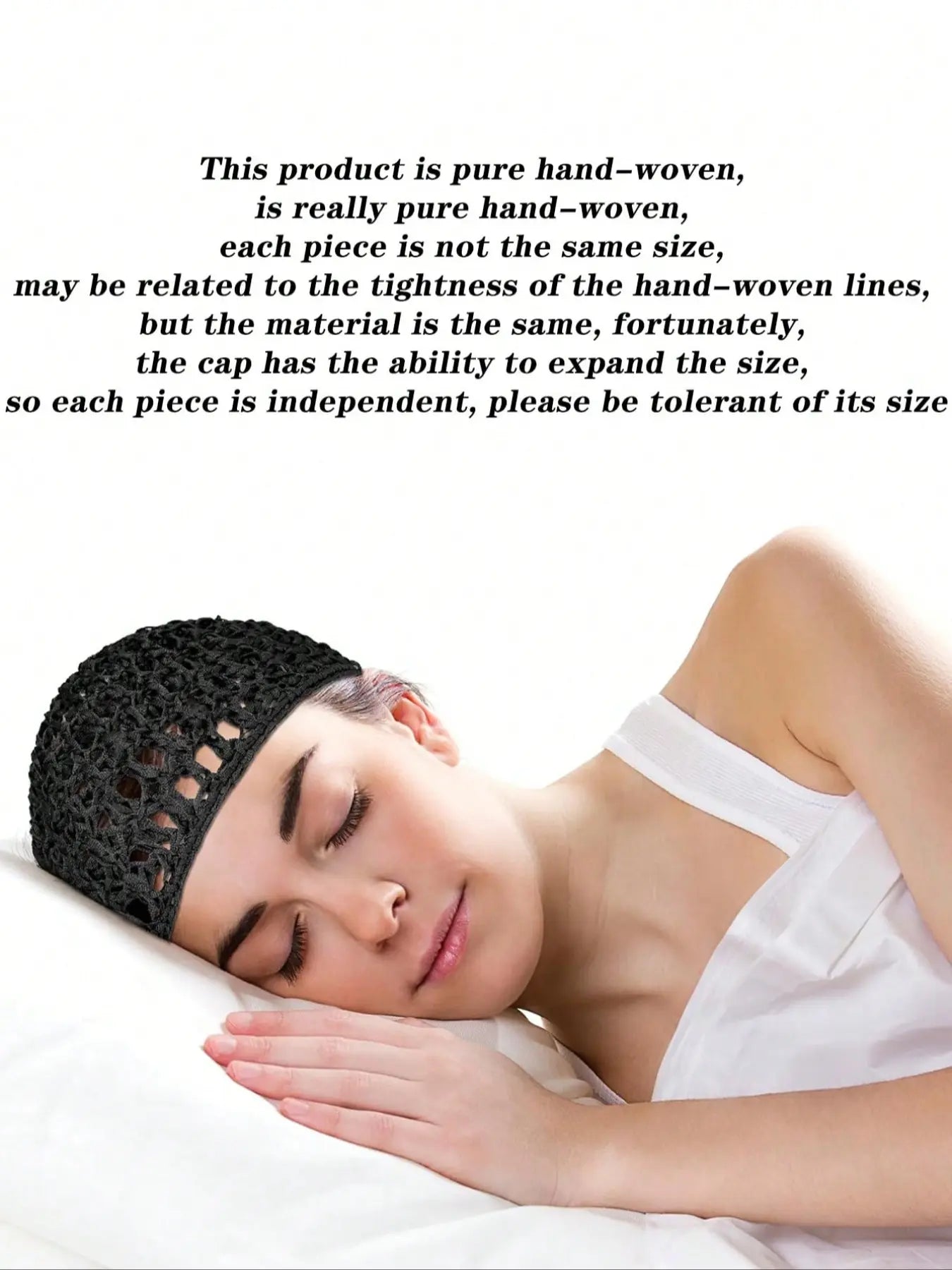 Women's 4-Piece Hair Net Set: Versatile Sleeping Cap, Wig & Bun Protector, and Mesh Wrap Snood for Ballet, Cooking, and Daily Use