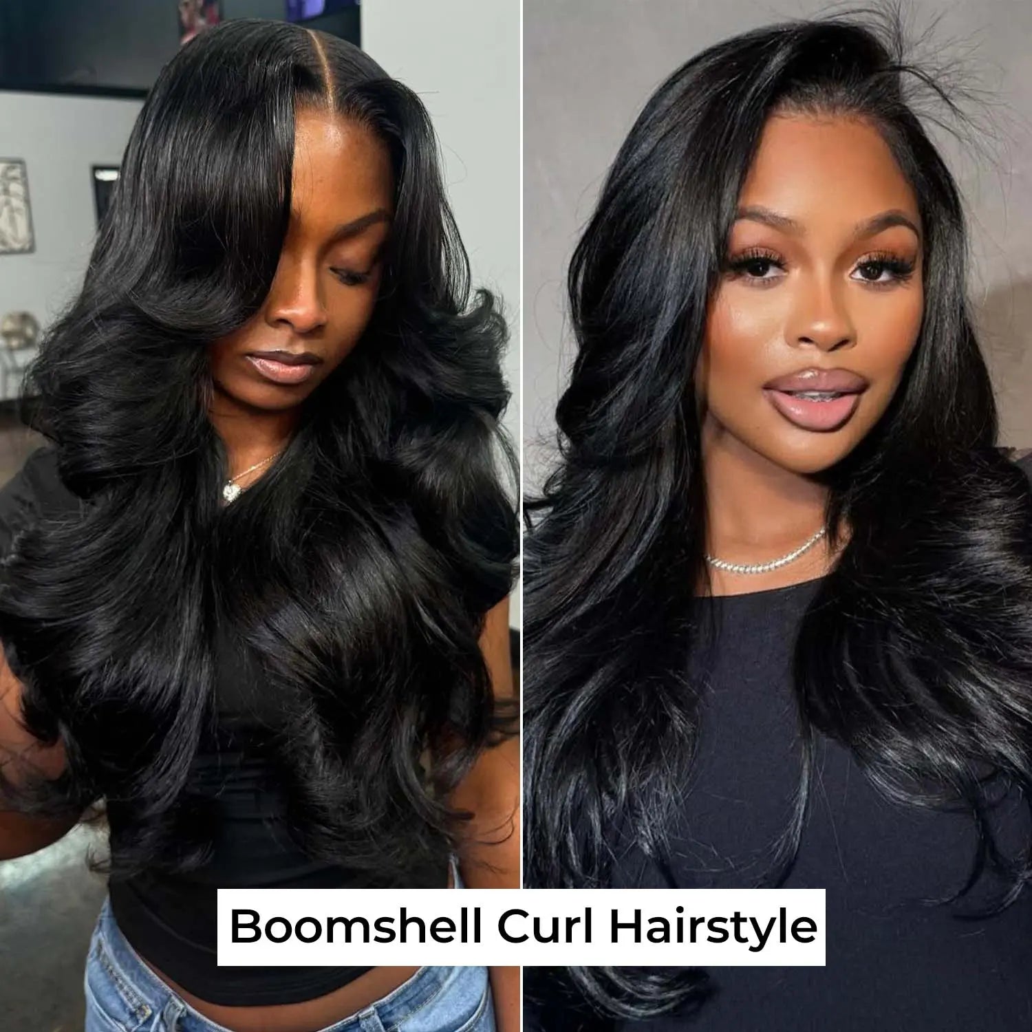 Wequeen 10-Minute Ready Hairstyle Body Wave Bundles with Complimentary Flexi Rods | Effortless Beach Waves, Blowout, and Layered Cut Styles | 10A Virgin Human Hair for Heatless Overnight Curls and Versatile Styling Options